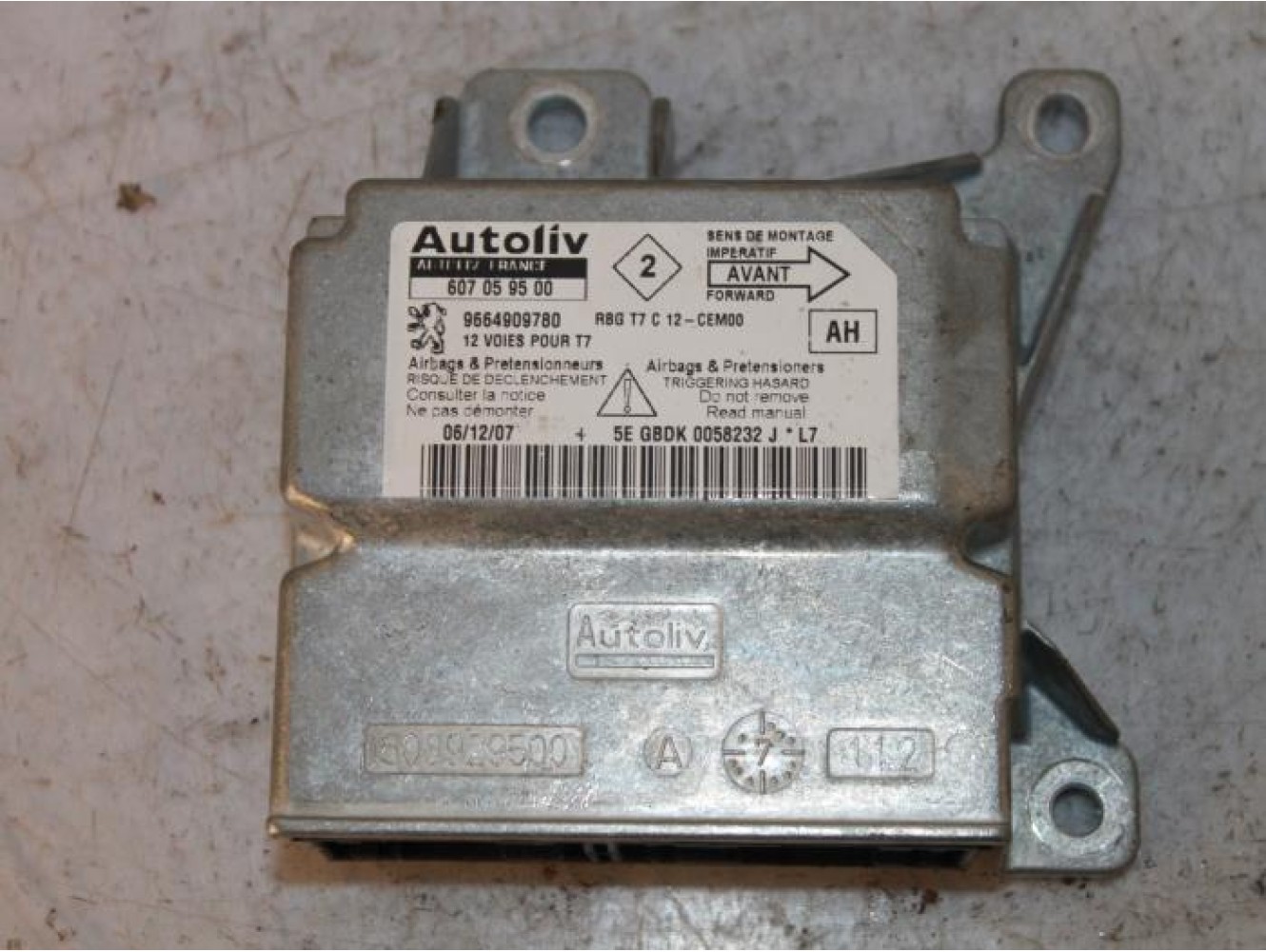 Peugeot - 308 - Airbag Module