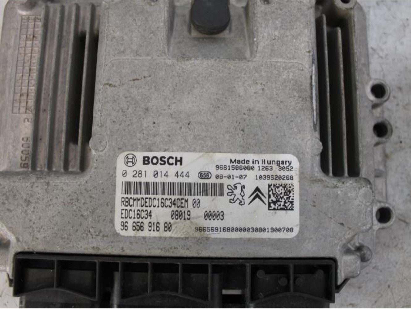 Peugeot - Bipper - Computer Motormanagement