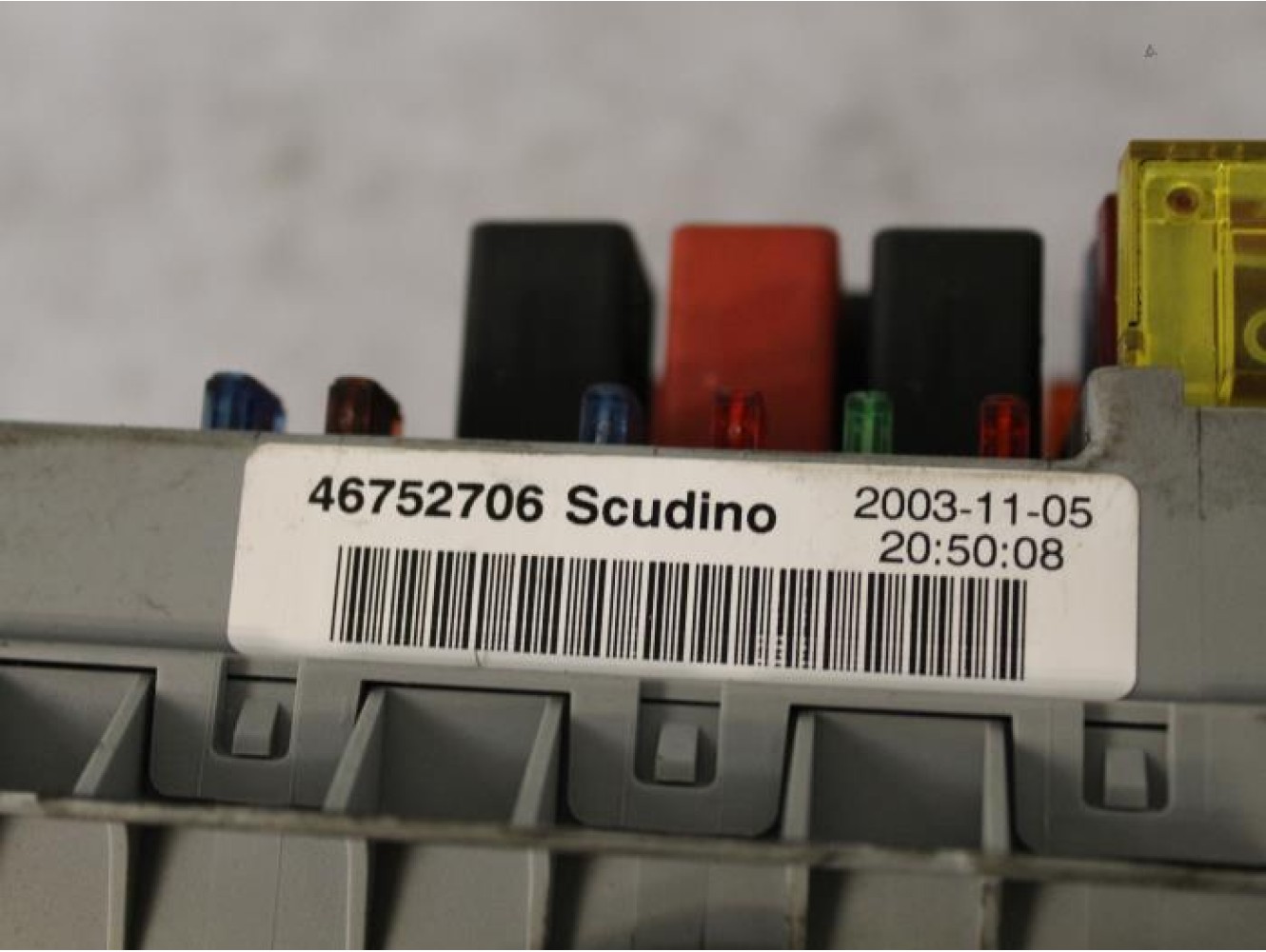 Fiat - Doblo - Fuse box