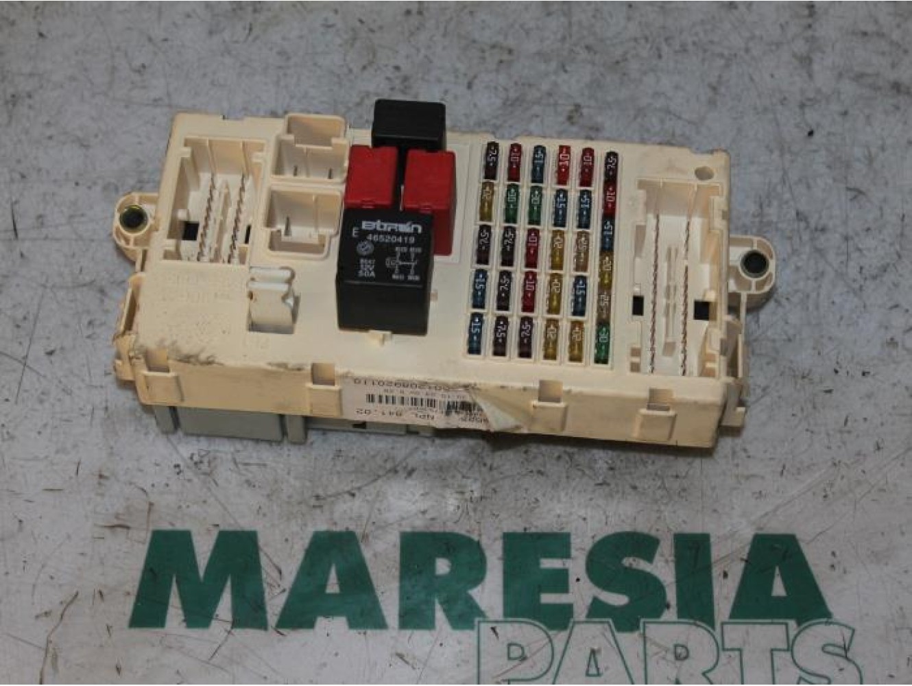 Lancia - Thesis - Fuse box