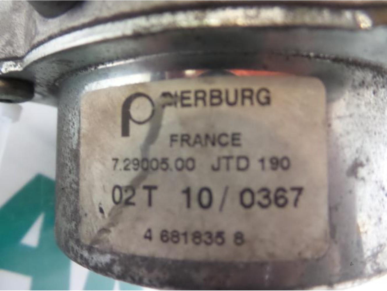 Alfa Romeo - 156 - Pompe à vide (diesel)