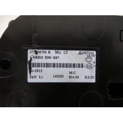 Renault - Captur - Heater control panel