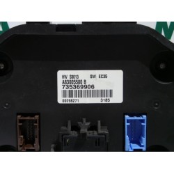 Fiat - Panda - Heater control panel