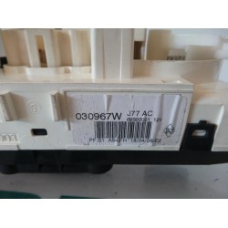 Renault - Clio - Panneau de commandes chauffage