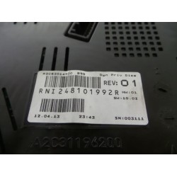 Renault - Megane - Instrument panel
