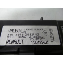 Renault - Megane Scenic - Heater control panel