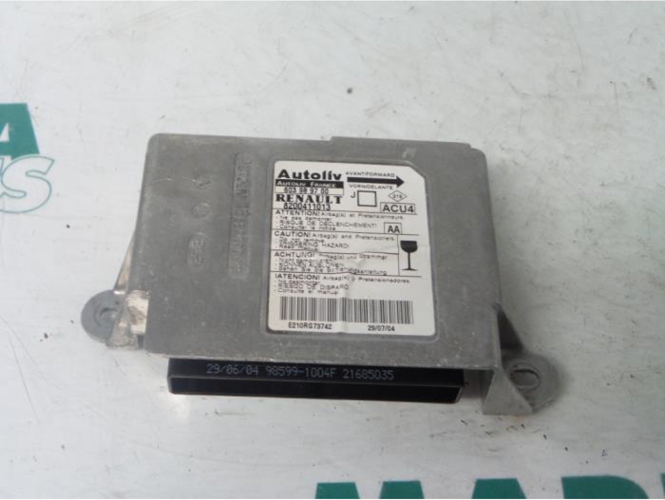 Renault - Megane Scenic - Airbag Module