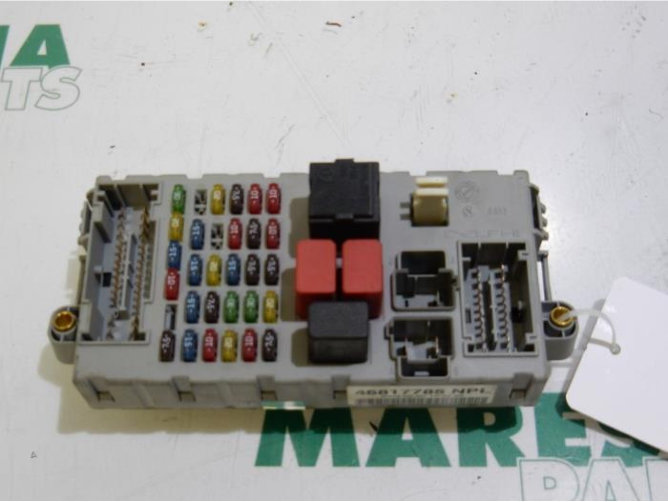 Fiat - Punto - Fuse box