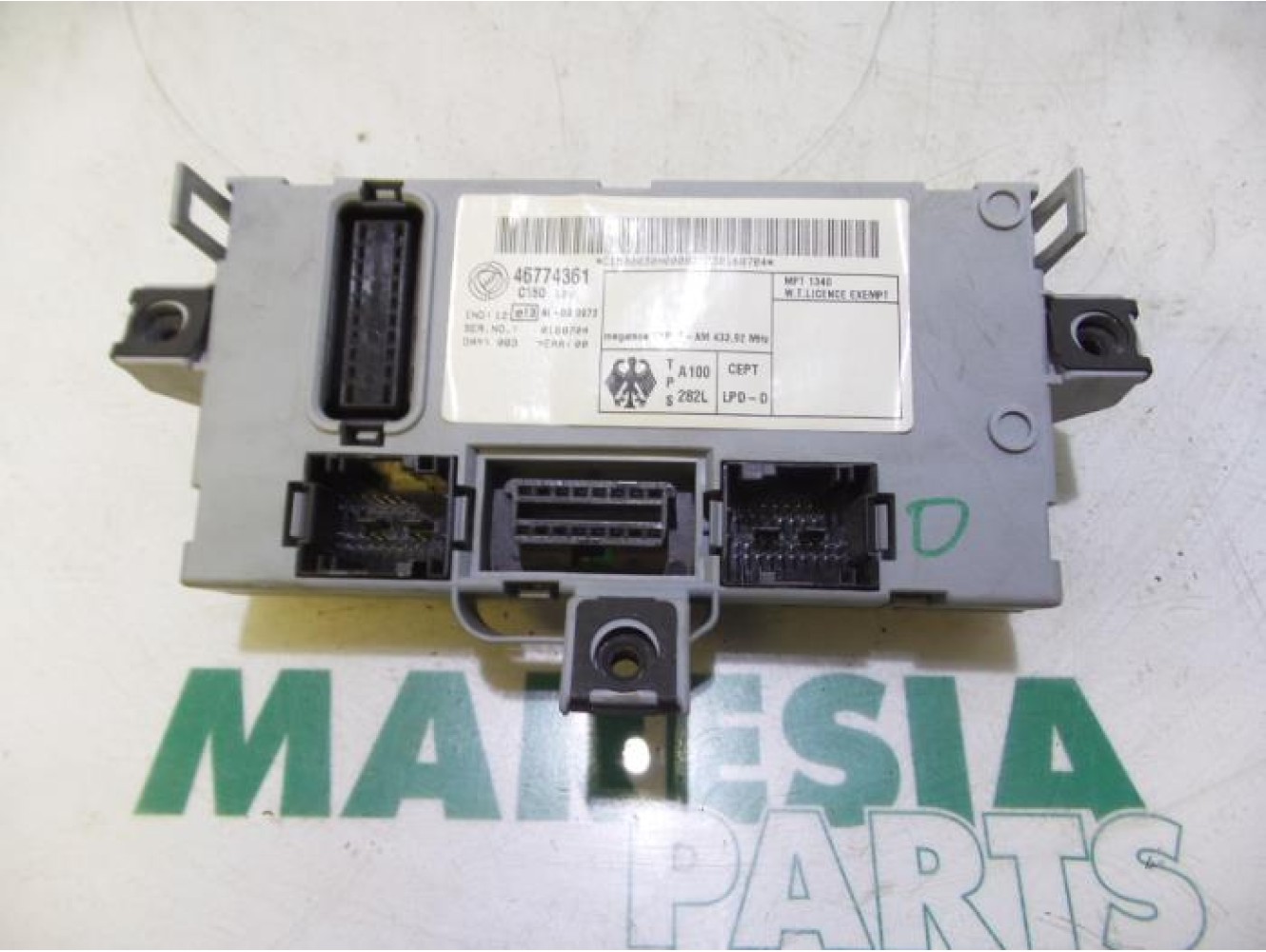 Fiat - Punto - Fuse box
