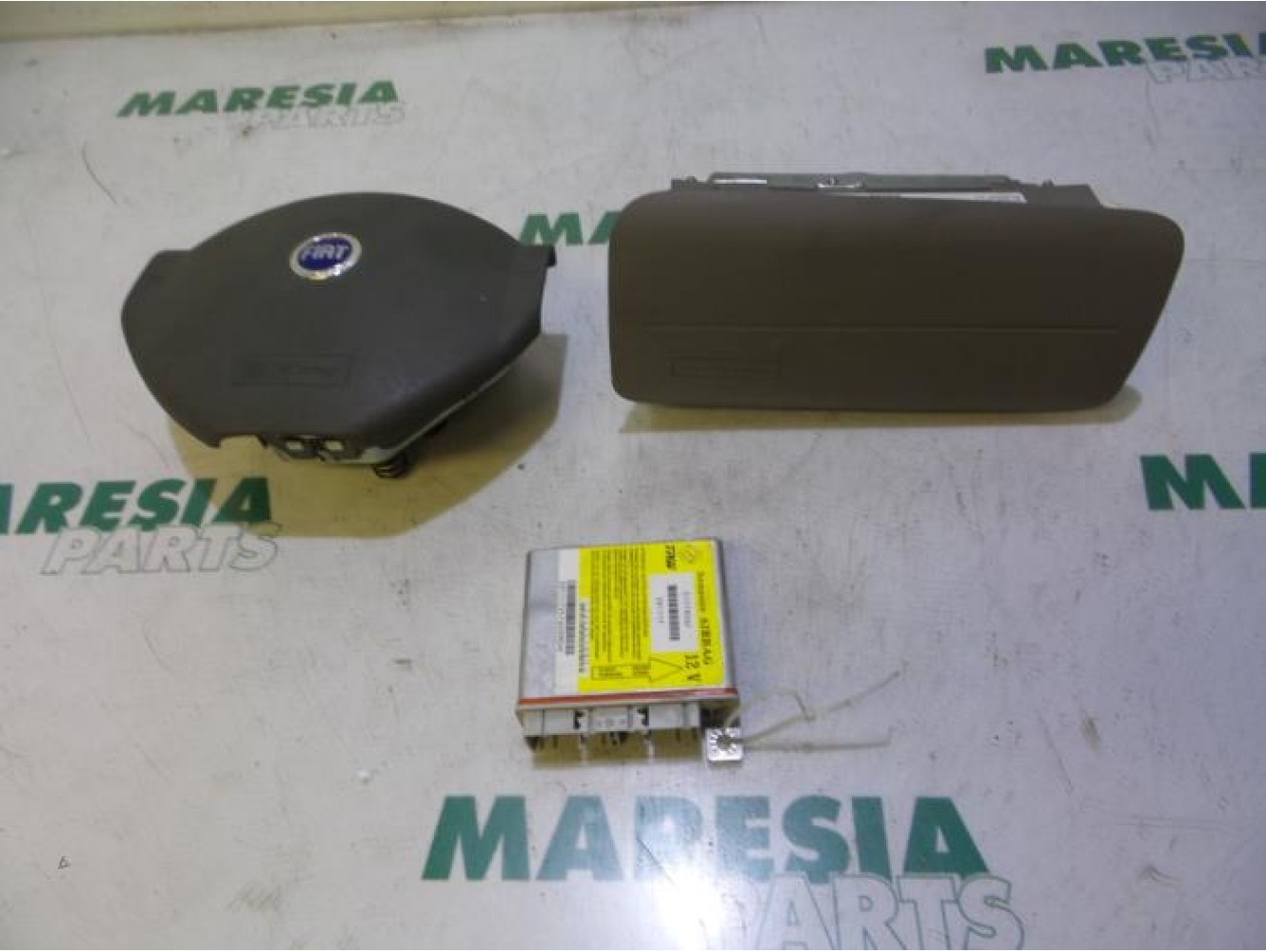 Fiat - Panda - Airbag Set+Module