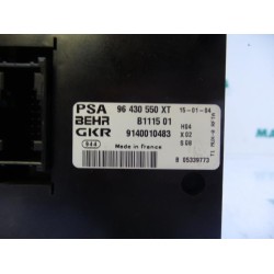 Peugeot - 206 - Heater control panel