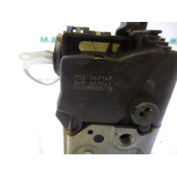 Peugeot - 308 - Front door lock mechanism 4-door, right