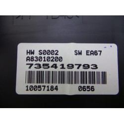 Fiat - Punto - Panneau de commandes chauffage