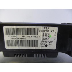 Peugeot - 307 - Heater control panel
