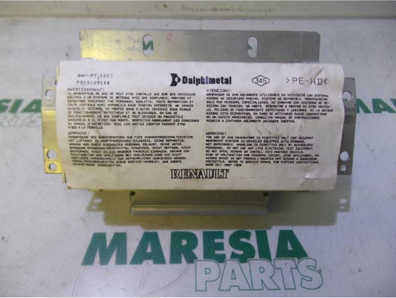 Renault - Clio - Right airbag (dashboard)