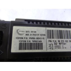 Peugeot - 407 - Heater control panel