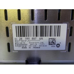 Renault - Espace - Heater control panel