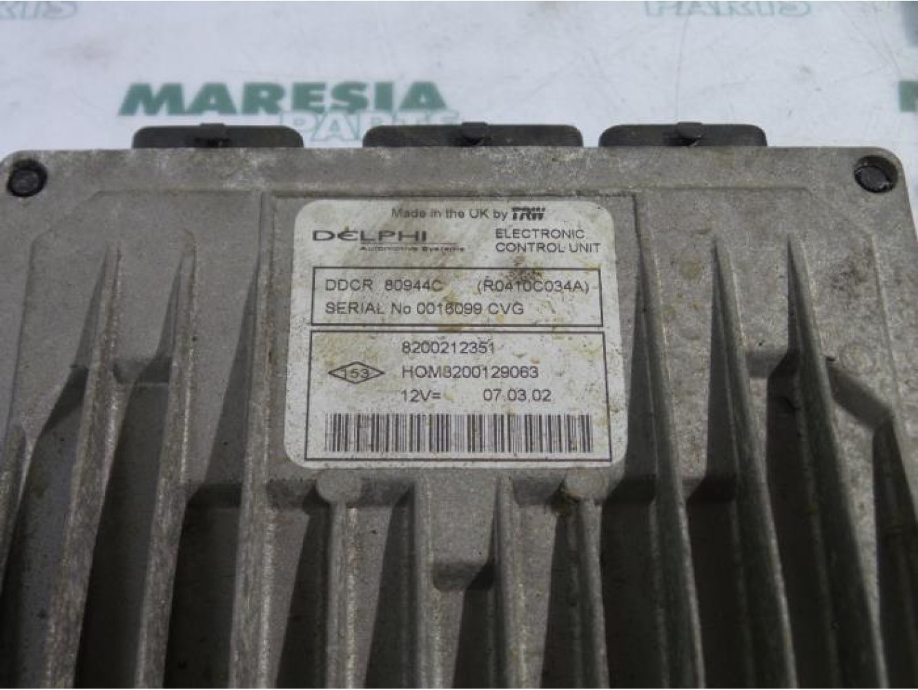 Renault - Clio - Engine management computer