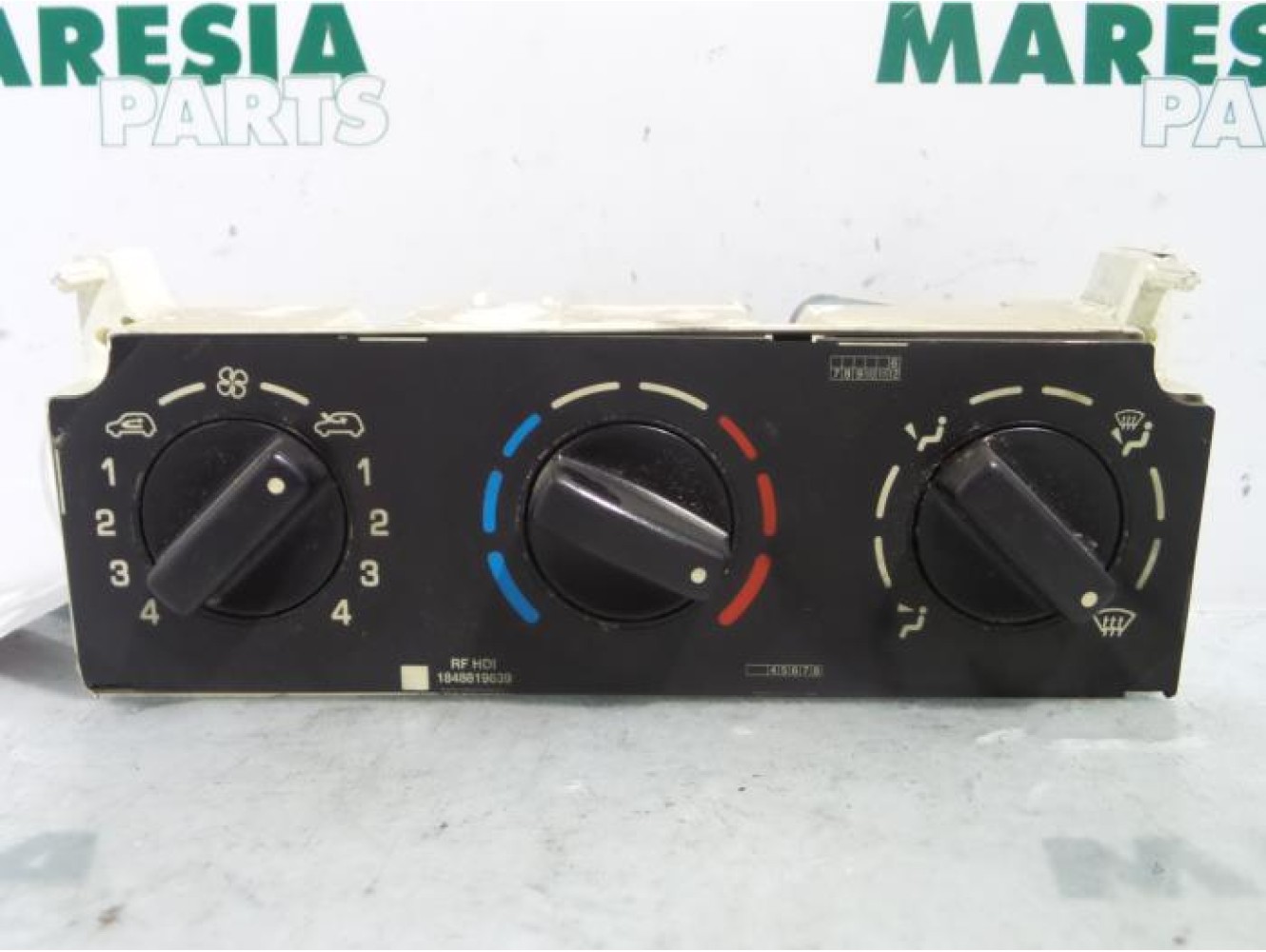 Peugeot - Partner - Panneau de commandes chauffage