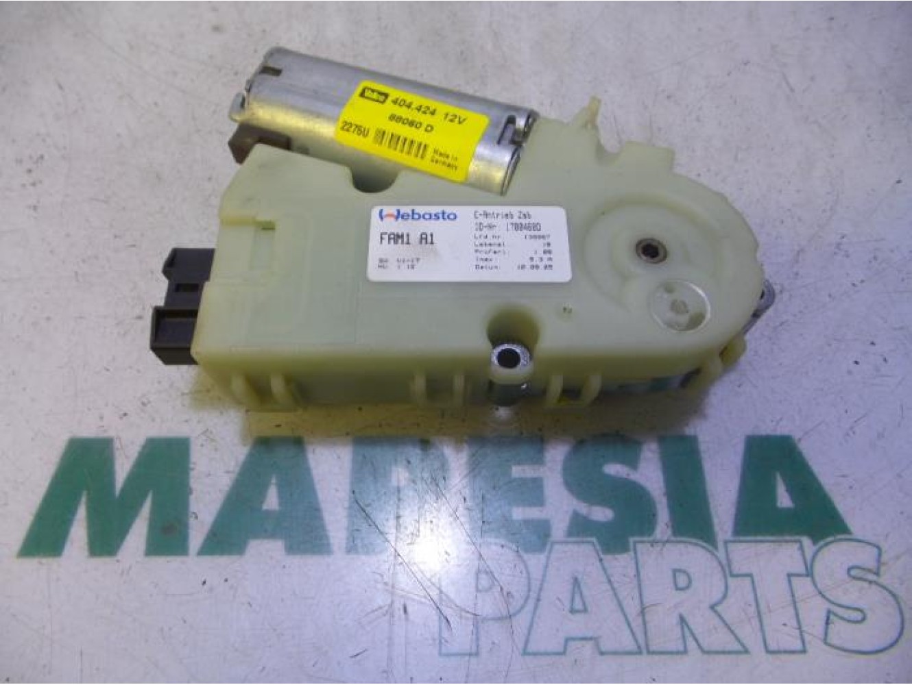 Peugeot - 307 - Schiebedach Motor