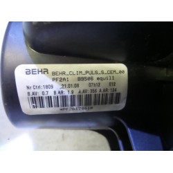 Peugeot - 307 - Heating and ventilation fan motor