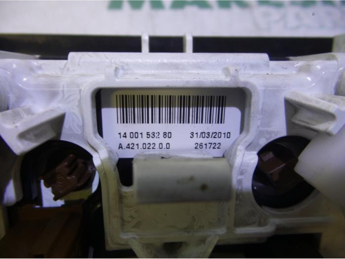 Citroen - Berlingo - Panneau de commandes chauffage