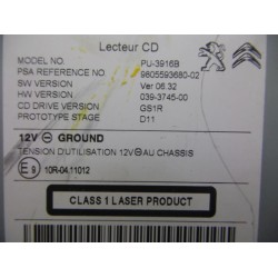 Peugeot - 308 - Radio CD player