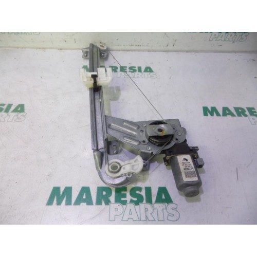 Peugeot - 206 - Rear door window mechanism 4-door, right