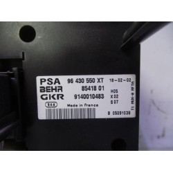 Peugeot - 206 - Heater control panel