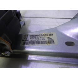 Peugeot - 308 - Rear door window mechanism 4-door, right