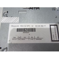 Peugeot - 407 - Radio CD player