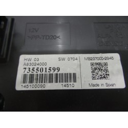 Fiat - Punto - Panneau de commandes chauffage