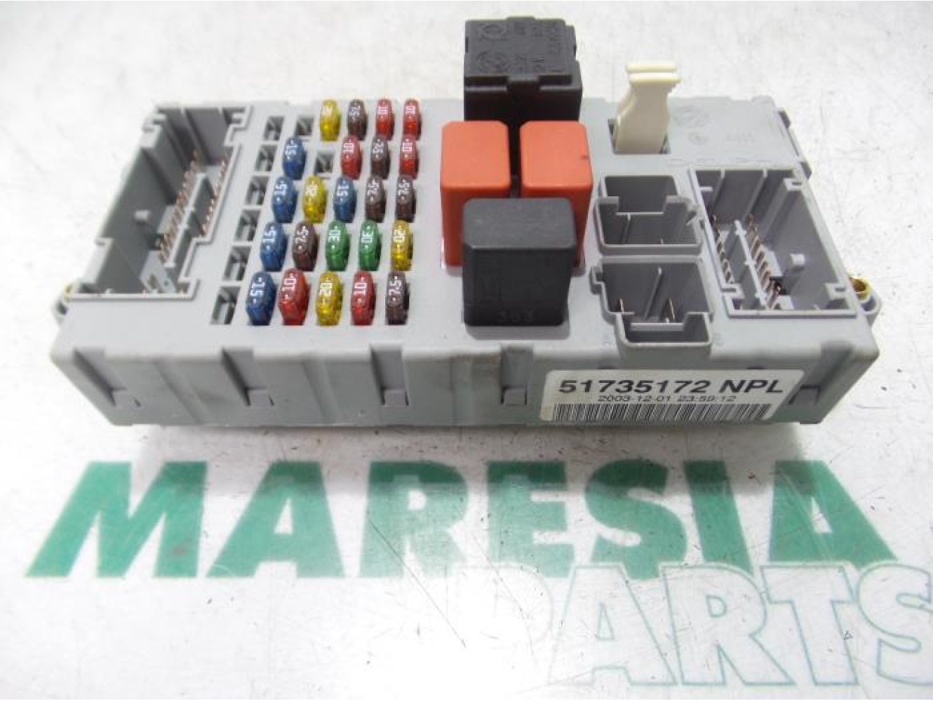 Fiat - Punto - Fuse box