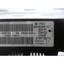 Peugeot - 307 - Heater control panel