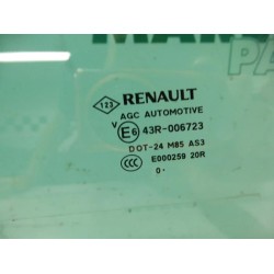 Renault - Megane Scenic - Türscheibe 4-türig links hinten