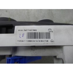 Renault - Megane Scenic - Heater control panel