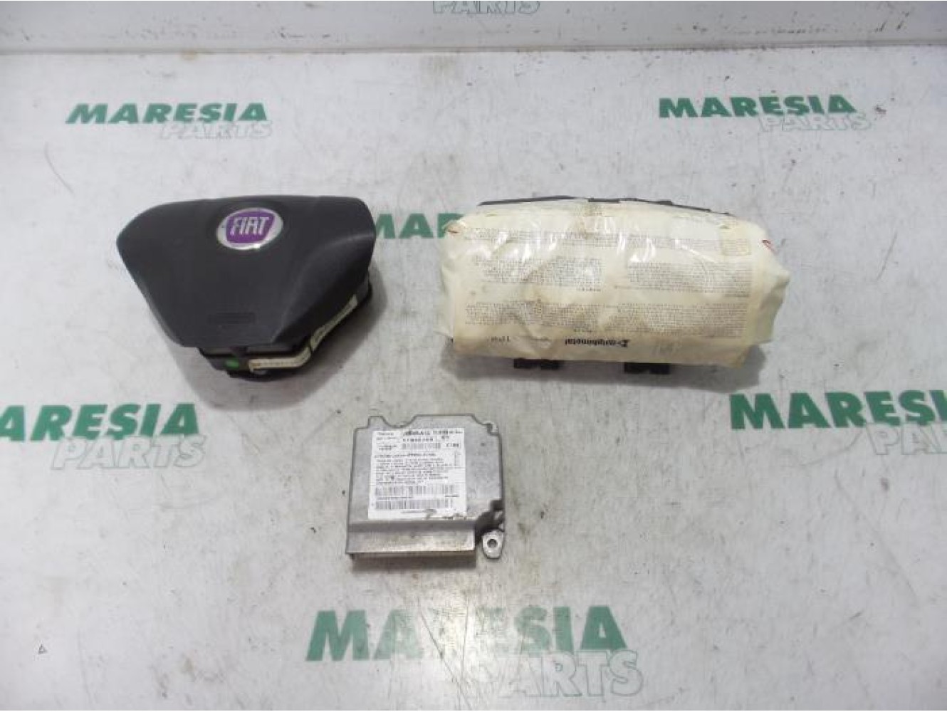 Fiat - Punto - Airbag Set+Module