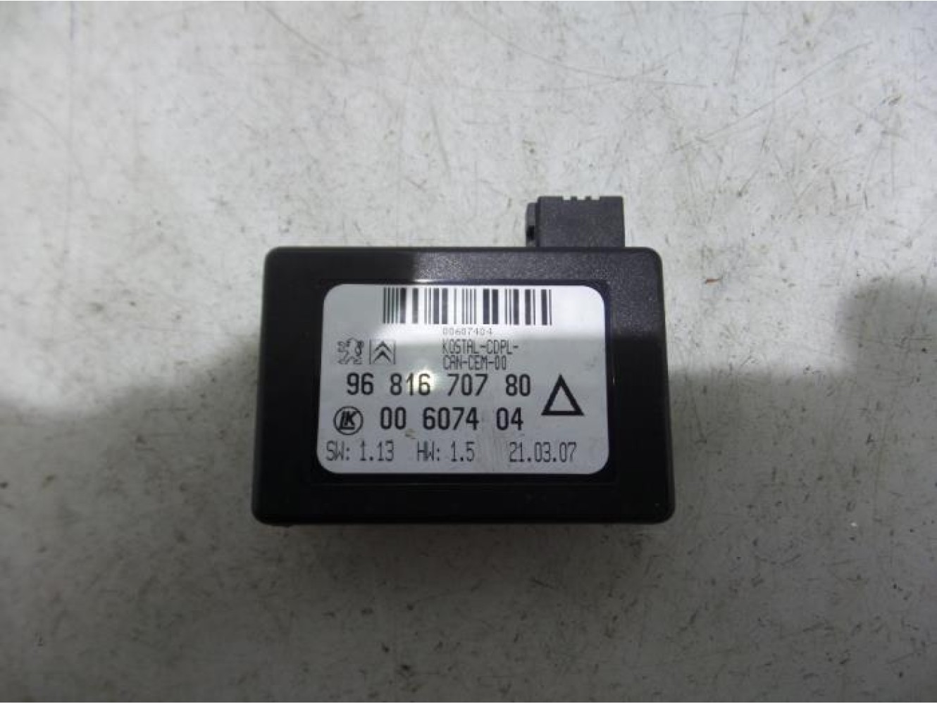 Peugeot - 207 - Rain sensor