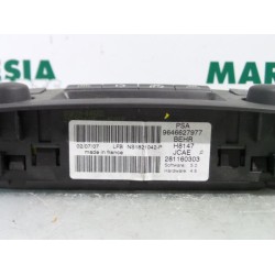 Peugeot - 307 - Heater control panel