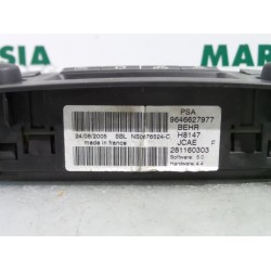 Peugeot - 307 - Heater control panel