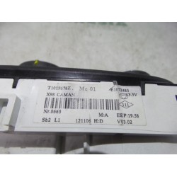 Renault - Clio - Heater control panel