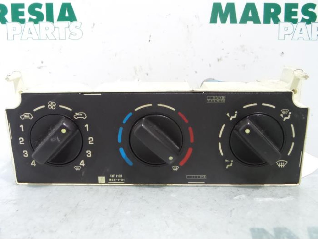 Citroen - Berlingo - Panneau de commandes chauffage