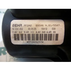 Peugeot - 307 - Heating and ventilation fan motor